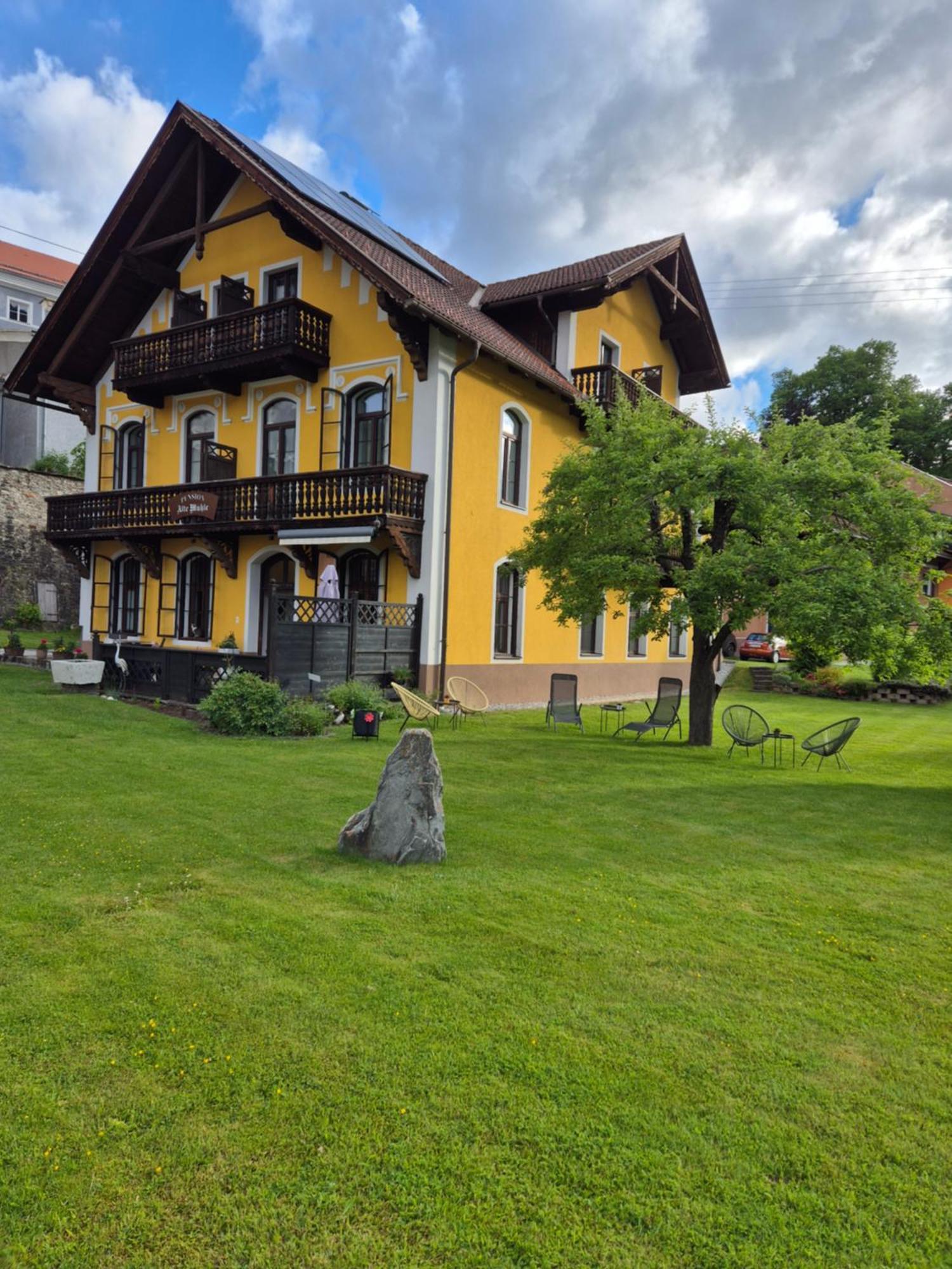 Pension Alte Mühle Gmünd Exterior foto